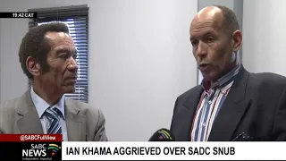 Ian Khama aggrieved over SADC snub