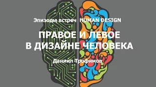 Правое и левое в Дизайне человека. Human Design