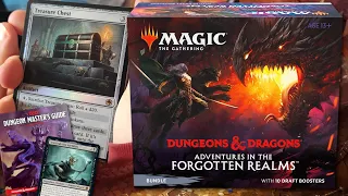 Magic The Gathering x Dungeons & Dragons! Adventures In The Forgotten Realms, Bundle Unboxing! #MTG