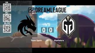 Team Spirit vs. Gaimin Gladiators - DreamLeague Season 22 - Group Stage 2 - BO3 @4liver