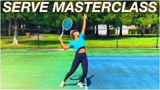 Tennis Serve Masterclass with D1 Player Sara