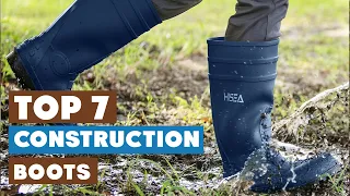 Top 7 Construction Boots for Ultimate Safety & Comfort