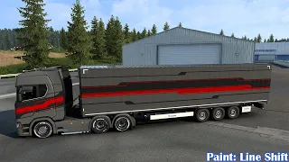 Euro Truck Simulator 2 - Modern Lines Paint Jobs Pack DLC #4 - Paint: Line Shift
