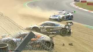 GT World Challenge Europe Sprint Cup 2022 Crashes and Fails