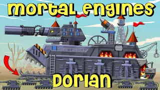 MORTAL ENGINES: THE IMMENSE POWER OF DORIAN TANK  | Мультики про танки | Cartoons About Tanks