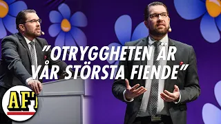 Jimmie Åkessons tal på Sverigedemokraternas landsdagar: ”Sverige är otryggt”