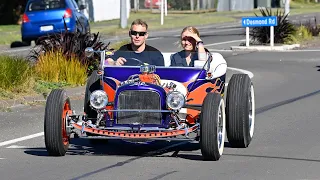 Surf City Rod and Custom Club 50th anniversary Hot Rod Display