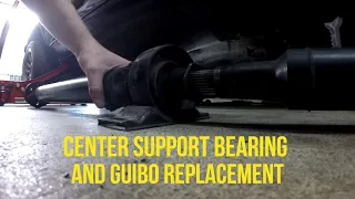 Replace E30 Center Support Bearing and Guibo