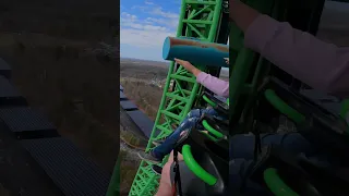 Kingda Ka DUELS Drop Tower!🤯⏬ #shorts #travel #subscribe