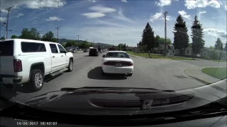 Rush Hour Traffic - Time Lapse 8X - Missoula Montana
