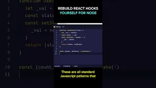 Rebuild React Hooks yourself for Node