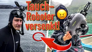 Verbindung zum 3000€ Tauch Roboter ist PLÖTZLICH WEG!! (kann ich die Unterwasser Drohne retten?!)