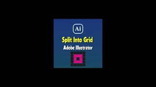 Adobe Illustrator - Split Into Grid