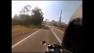 Crashing a motorbike like a PRO!