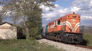 ALCo DL537 on Excursion Train Korinthos-Tripolis-Kiparissia (14/04/2013).