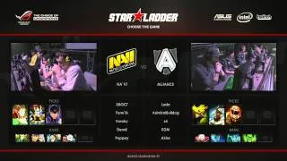 Na'Vi vs Alliance - Game 1 (Starladder VIII - LAN - Grand Finals)
