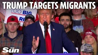 Donald Trump promises ‘largest deportation operation’ in history at fiery North Carolina rally
