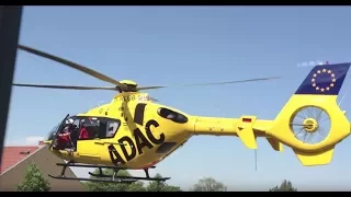 Crazy Helikopter ADAC in Berlin Blankenburg extrem hautnah