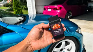 EASY 100 HP GAIN on my BMW with MHD Tuning App!