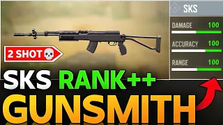 THAT'S WHY SKS IS ALL TIME META “2 SHOT” SKS GUNSMITH IN CALL OF DUTY MOBILE |