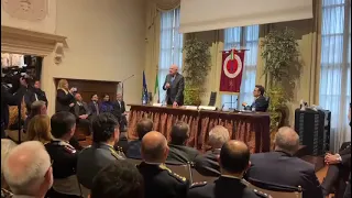IL MINISTRO CARLO NORDIO ALL'ODA DI VICENZA "DIGITALIZZAZIONE DELLA GIUSTIZIA"