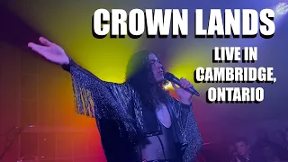 CROWN LANDS “Live in Cambridge, Ontario” [Full Show] on March 13, 2023