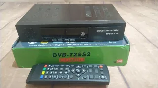 Комбо приёмник DVB-S2 + T2 Vmade 8902 из Китая: распаковка, настройка, обзор, ввод BISS