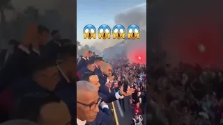Morocco World Cup Team Celebrated Like Heroes😱 #viral #shorts #fyp #funny #Worldcup #morocco #messi