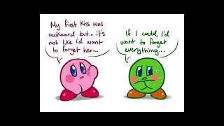 Kirby/puffball comics from tumblr