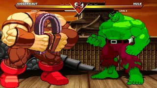 JUGGERNAUT VS HULK - AMAZING EPIC FIGHT BATTLE !