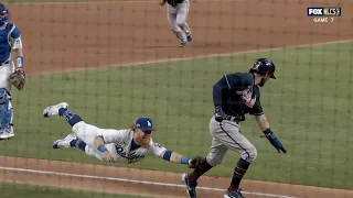 Justin Turner turns a game-changing double play in game 7 of the NLCS, a breakdown