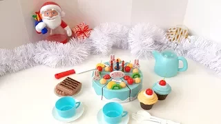 🎂🌟Игрушка Фруктовый Тортик/Backing Birthday Cake for Kids Toys Set