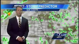 Kyle's Muggy Sunday Forecast