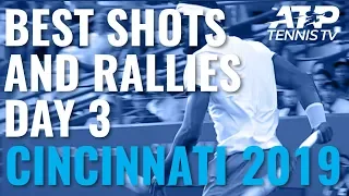 Best Shots And Rallies | Cincinnati 2019 Day 3