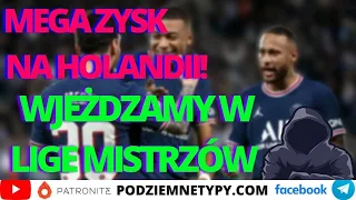 Mega wynik w Holandii 73j zysku 🤑Analizy, AKO, rzuty rożne - typujemy Ligę Mistrzów!