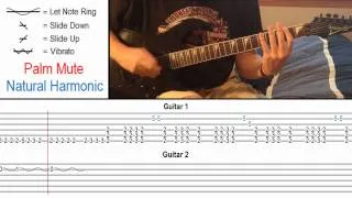 How To Play 'Down With the Sickness' by Disturbed (With On Screen Tabs!) - Guitar Tutorial