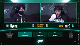 [2024 GSL S1] Ro.16 Group D Match5 Ryung vs herO