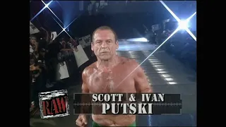 Ivan Putski Last WWF match with Son Scott vs Jerry "The King" Lawler & Brian Christopher! 1997 (WWF)