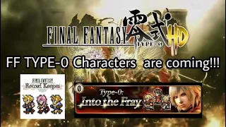 FFRK - Type-0: Into the Fray Longplay and review ff type-0 characters (My play)