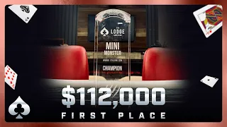 $356K FINAL TABLE! Mini Monster Poker Tournament Epic Conclusion