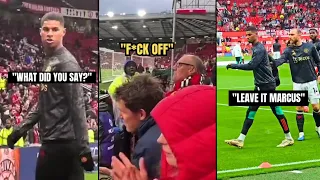 Marcus Rashford Involved in a Big Fight with Man United Fans During Warm-Up 😡| Newcastle | Reactions