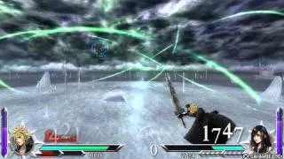 [Dissidia 012 online] Firion, Cloud, Bartz (Kayarine) vs Tifa, Gilgamesh (Xeltos) [3 matches]