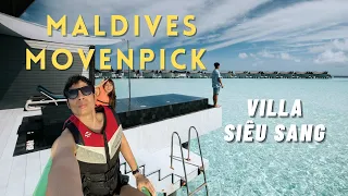 MALDIVES I Movenpick Kuredhivaru Resort - Phần 1: Trải nghiệm căn Water Villa siêu sang siêu mới
