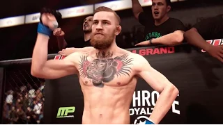 EA UFC (PS4) - Jose Aldo vs Connor McGregor UFC 194 Simulation (Featherweight Championship)