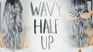 Wavy Hair and Half Up Knot Tutorial (NO Extensions!) | Kirsten Zellers