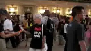 Grand Central 'Freeze' Protest