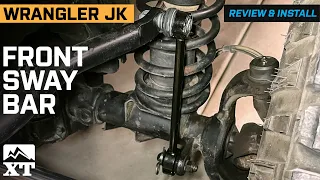 Jeep Wrangler JK Teraflex Front Sway Bar Replacement Link Review & Install