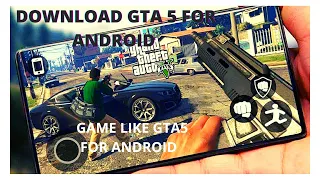 DOWNLOAD GAME LIKE GTA 5 FOR ANDROID | CLONE GAME OF GTA 5 FOR ANDROID