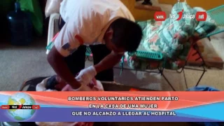 Bomberos Voluntarios Atienden Parto En La Casa De Una Mujer Que No Alcanzo A Llegar Al Hospital 1