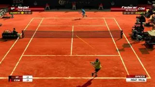 Rafael Nadal vs Federer Hard
